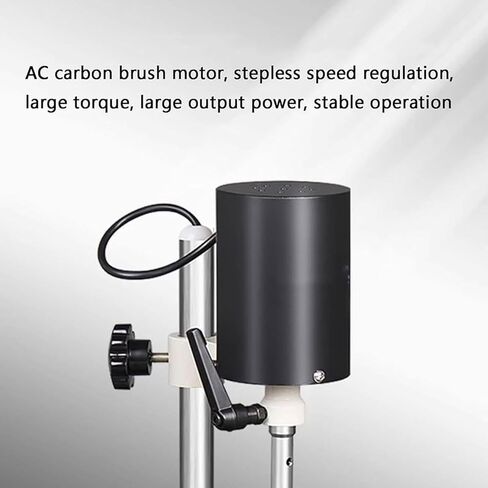 High-Speed Homogenizer 300-23000 RPM - Adjustable Laboratory Emulsifier for Emulsions, Cell Dispersion, & Efficient Mixing for Research & Industrial Applications in Kuwait