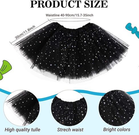 6 Pcs Cat Costume Child Tulle Tutu Set Skirts Cat Ear Headband Bowtie Tail Bow Tie Striped Tights in Kuwait