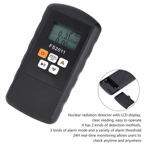 Radiation Meter Beta Gamma Xray Detector for Realtime Monitoring, Nuclear Radiation Dosimeter for Personal Safety, LCD Display, Suitable Home Use in Saudi Arabia