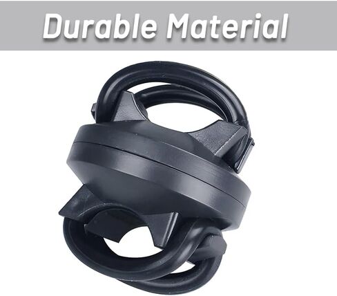 2 Pack Bike Flashlight Holder - Universal Bicycle Light Mount Accessories Adjustable Clamp for Flashlight (Black x 2) in Kuwait