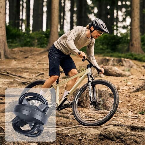 2 Pack Bike Flashlight Holder - Universal Bicycle Light Mount Accessories Adjustable Clamp for Flashlight (Black x 2) in Kuwait