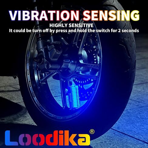 مصابيح عجلة الدراجة القابلة لإعادة الشحن، عبوتان، مصابيح دراجة للأطفال للعجلات 7 ألوان متغيرة، مستشعر حركة، تناسب جميع عجلات الدراجة، دراجة توازن الأطفال الصغار، دراجة إلكترونية in Kuwait