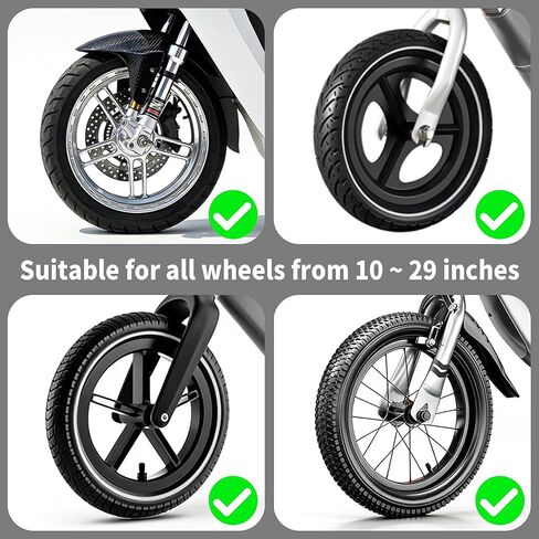 مصابيح عجلة الدراجة القابلة لإعادة الشحن، عبوتان، مصابيح دراجة للأطفال للعجلات 7 ألوان متغيرة، مستشعر حركة، تناسب جميع عجلات الدراجة، دراجة توازن الأطفال الصغار، دراجة إلكترونية in Kuwait