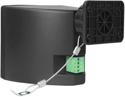 Rockville Cube 70V Black 3.5" Commercial Swivel Wall Mount Speakers, for Restaurant & Bar Audio, 5-Pair in Saudi Arabia