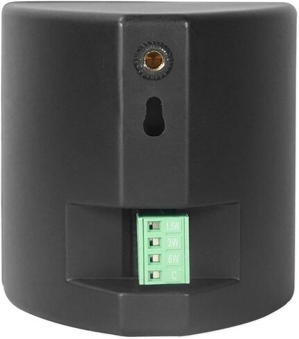 Rockville Cube 70V Black 3.5" Commercial Swivel Wall Mount Speakers, for Restaurant & Bar Audio, 5-Pair in Saudi Arabia