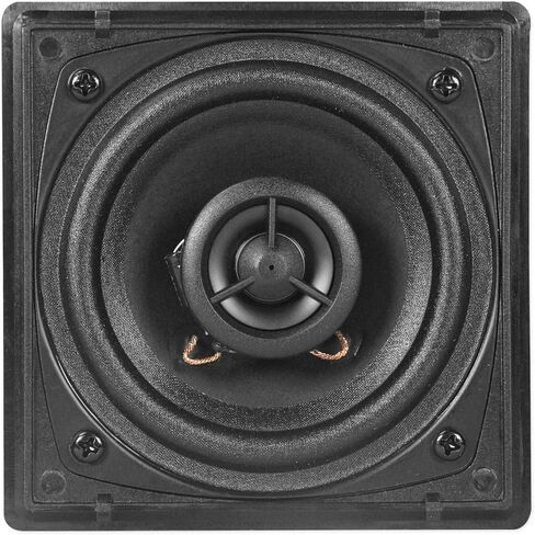 Rockville Cube 70V Black 3.5" Commercial Swivel Wall Mount Speakers, for Restaurant & Bar Audio, 5-Pair in Saudi Arabia
