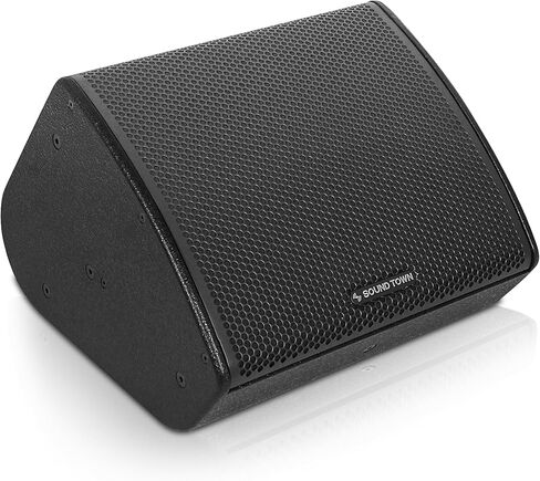 Sound Town CARME Series 8" Multipurpose Loudspeaker/Monitor with Coaxial Compression Driver, Birch Plywood for Installation, Live Sound, Karaoke, Bar, Church, Black (CARME-8MM) in Saudi Arabia