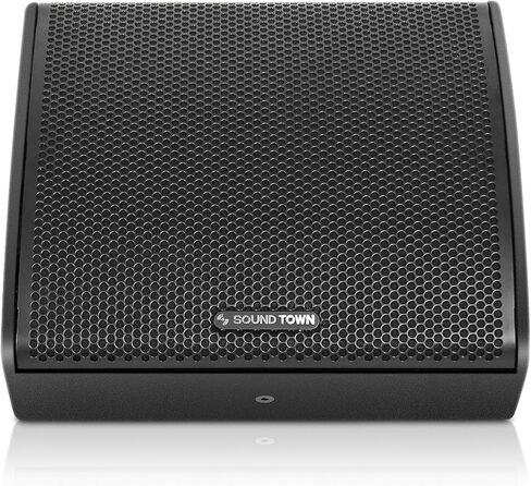 Sound Town CARME Series 8" Multipurpose Loudspeaker/Monitor with Coaxial Compression Driver, Birch Plywood for Installation, Live Sound, Karaoke, Bar, Church, Black (CARME-8MM) in Saudi Arabia