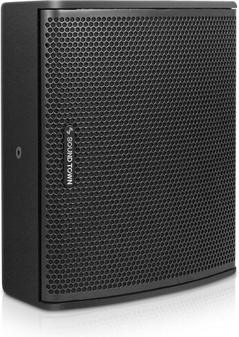 Sound Town CARME Series 8" Multipurpose Loudspeaker/Monitor with Coaxial Compression Driver, Birch Plywood for Installation, Live Sound, Karaoke, Bar, Church, Black (CARME-8MM) in Saudi Arabia