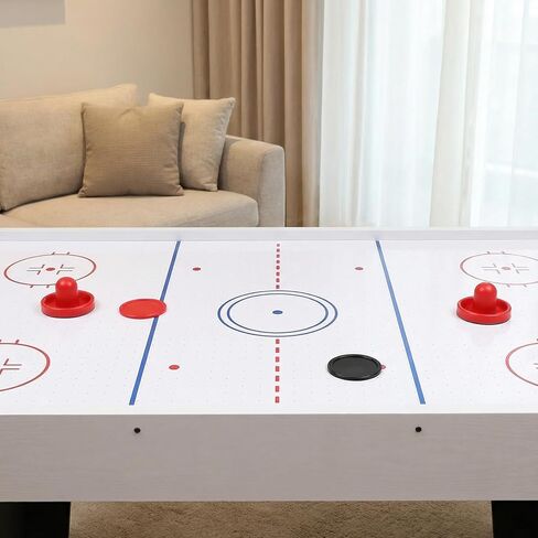 TIESOME 2.5 Inch Hockey Pucks, 8Pcs Professional Air Hockey Pucks for Air Hockey Table Compatible with Standard Pushers and Goals Hockeys Replacement Puck Parts Set Game Tables Accessories in Saudi Arabia