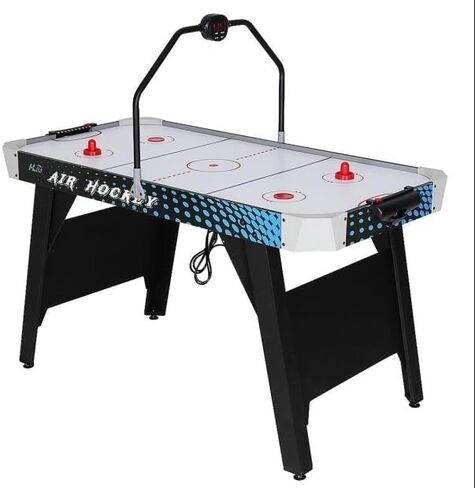 طاولة هوكي هوائية مقاس 54 بوصة مع تسجيل إلكتروني LED ومحرك قوي، طاولة ألعاب كبيرة لغرفة الألعاب، المنزل والمكتب، لعبة الهوكي للأطفال والكبار in Kuwait