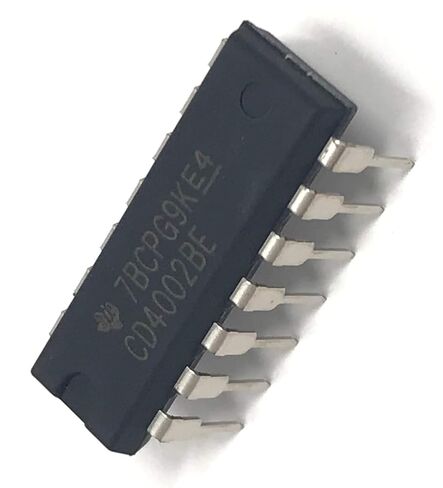 CD4002BE CMOS مزدوج 4 مداخل ولا بوابة صديقة للوحة التجارب (عبوة من 5 قطع) in Kuwait