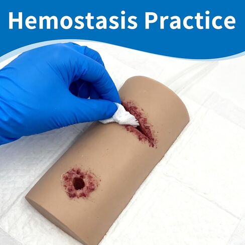 مدرب تعبئة الجروح، مجموعة أدوات تدريب إيقاف النزيف، جهاز محاكاة إيقاف النزيف، نموذج تدريب على التمزق والعاصبة، مدرب أدوات التحكم في النزيف للتعليم in Kuwait