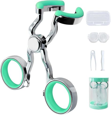 أداة وضع العدسات اللاصقة، أداة إزالة العدسات اللاصقة سهلة التطبيق/الإزالة، أداة سهلة الاستخدام للمبتدئين، أخضر in Kuwait