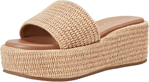 Women's Daylin Wedge Sandal, Cream 150, 6 in Saudi Arabia