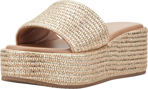 Women's Daylin Wedge Sandal, Cream 150, 6 in Saudi Arabia