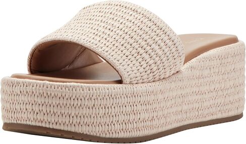 Women's Daylin Wedge Sandal, Cream 150, 6 in Saudi Arabia