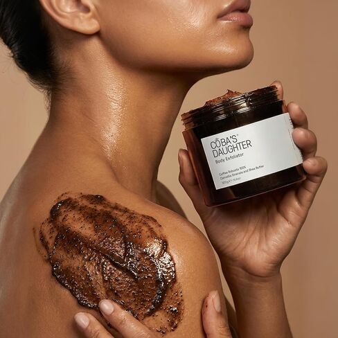 ابنة كوبا 100 ٪ قهوة روبوستا قهوة فرك مع ماتشا وشيا زبدة | تقشير ، ترطيب الجلد وتقليل علامات التمدد والسيلوليت | آمن للحمل | نباتي ونظيف الجمال (10.6 أوقية) in Kuwait