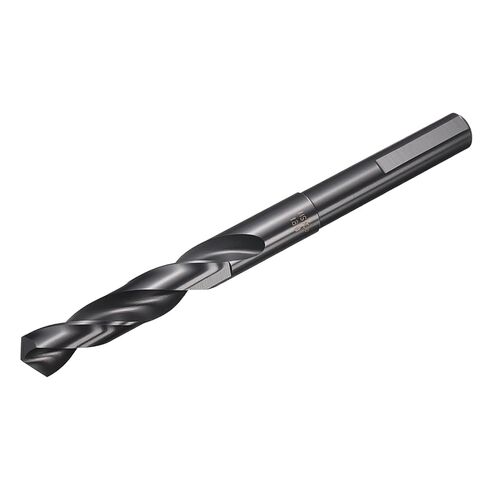 uxcell 15.5mm Drill Bit 12mm Reduced Shank M35 Cobalt High-Speed Steel Twist Nitriding Black Surface 118° Drill for Steel Alloy Cast Iron High Hardness Materials in Saudi Arabia