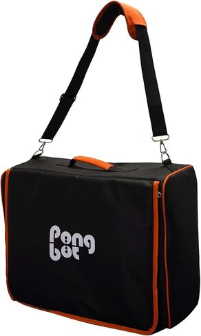 حقيبة حمل محمولة من PONGBOT لروبوت تنس الطاولة NOVA S Pro مع مقصورات متعددة الوظائف، مبطنة بالكامل، حزام كتف قابل للتعديل، إغلاق بسحاب، حقيبة يد/حقيبة كتف in Kuwait