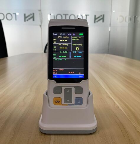Handheld Veterinary Monitor, Digital Blood Pressure, Temperature and Heart Rate Monitor with LCD Display uitable for Nursing Pets of Various Weights, Such as Dogs, Cats, Rabbits in Saudi Arabia