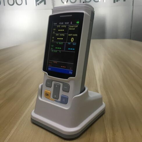 Handheld Veterinary Monitor, Digital Blood Pressure, Temperature and Heart Rate Monitor with LCD Display uitable for Nursing Pets of Various Weights, Such as Dogs, Cats, Rabbits in Saudi Arabia