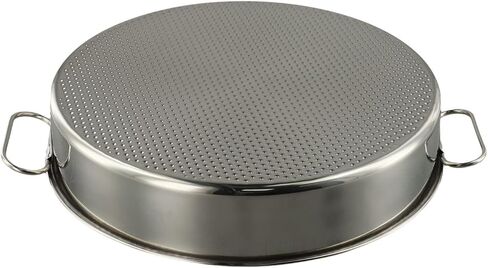 من أجل صينية خبز مستديرة من الفولاذ المقاوم للصدأ مقاس 24-32 سم، صينية غير قابلة للطهي بالبخار، تشيز كيك، كيش، طبق بيتزا عميق، آمن في الفرن in Kuwait