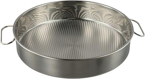 من أجل صينية خبز مستديرة من الفولاذ المقاوم للصدأ مقاس 24-32 سم، صينية غير قابلة للطهي بالبخار، تشيز كيك، كيش، طبق بيتزا عميق، آمن في الفرن in Kuwait