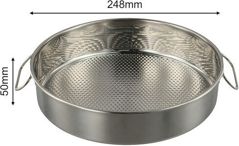 for Stainless Steel for Round Baking Pan 24-32cm Nonstick Cake Pan Cheesecake, Quiche, Deep Dish Pizza, Oven and Dishwasher Safe in Kuwait