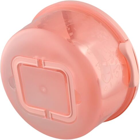 for Round Cake Carrier Container with Lid and Handles 8"" Cake Transport, Snap Lock Closure, Clear Dome Top, for PP Material, 10 x 5.3 Inch, Pink Blue Green in Kuwait