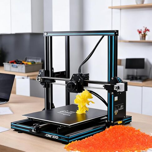 VOISEN 1LBS Orange Indicating Silica Gel Desiccant Beads,Reusable Desiccant Industry Standard 3-5 mm,Desiccant for 3D Printer,Electronic,Clothes,Painting,Jewelry in Kuwait