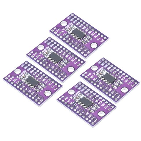 وحدة TCA9548A، معدد إرسال 8 قنوات I2C 5 مجموعات، من 1 إلى 8 قنوات DIY، متوافق مع 3 فولت و5 فولت، جهد الإمداد: 1.65 فولت إلى 5.5 فولت in Kuwait