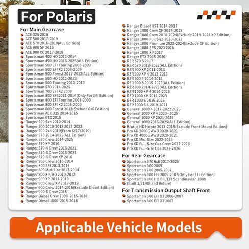 Triple Lip Seal For Polaris ACE Sportsman Ranger RZR General Sportsman 325 400 450 500 570 700 800 900 1000 Pro XD 2005-2025 3235658 3234113 in Saudi Arabia