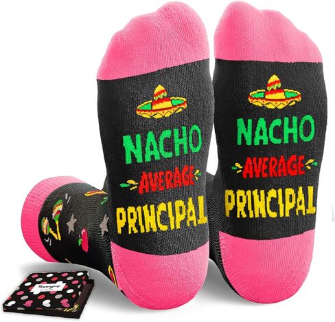 HAPPYPOP Teacher Gifts With Keychain - 2025 Teacher Appreciation Gifts Thank You Last Day of School Socks For Women Men in Kuwait