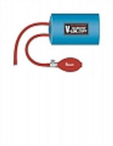 7972649 PT# 1821NL BP Sm Adult/ Pediatric LF Dacron V-Lok Blue Ea Made by W A Baum Co Inc in Saudi Arabia