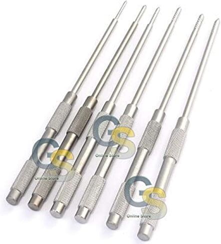 G.S Set of 6 Bone Spreading OSTEOTOMES W/Adjustable Stops in Kuwait