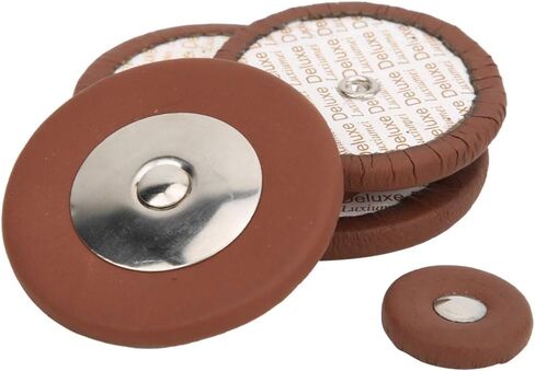 Alto Sax Pads Replacement, 25Pcs Multi Size Alto Sax Replacement pads Long Life, Thin Leather Alto Saxophone Pads for Tenor Saxophone Accessories from 9 to 52mm in Saudi Arabia