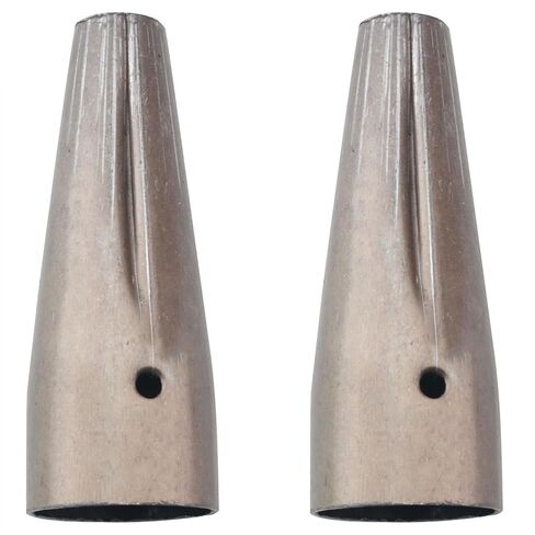 CHENJIN 3PCS Garden Hoe Wooden Handle Replacement Sleeve Hoe Iron Taper Sleeve Agricultural Tools Rake 4.33x1.5x0.9 inch for Hoe Rake Garden Tools in Kuwait