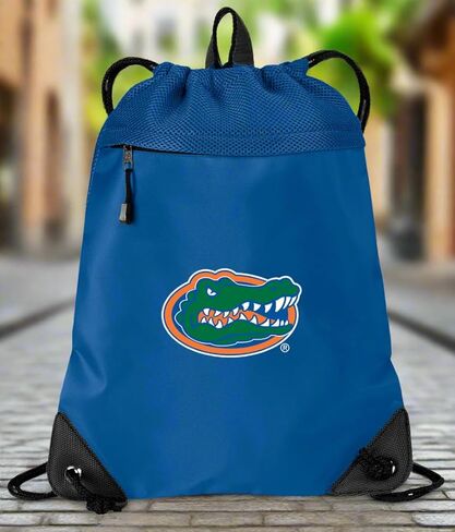 Broad Bay OFFICIAL University of Florida Drawstring Backpack Florida Gators Cinch Bag - COOL MESH & MICROFIBER in Saudi Arabia