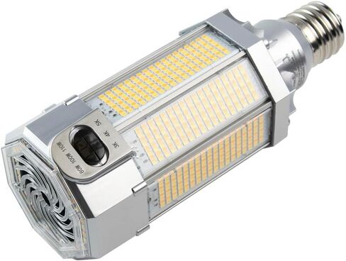 KASTLITE HID LED Post Top Retrofit Lamp - 277-480V High Voltage, Light Adjustable Color Temperature 3000K/4000K/5000K - Wattage and CCT Tuning - Multi Directional Mounting - EX39, 35W-45W-60W in Kuwait