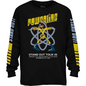 Disney Powerline Goofy Stand Out Tour Long Sleeve Mens T-Shirt