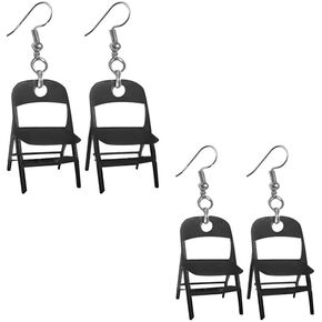 Chair Earrings Folding Chair Earrings for Women Alabama Chair Earrings Funny Folding Chair Earrings Fashion Acrylic Earrings