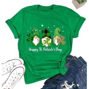 Spadehill St Patrick's Day Womens Crew Neck Short Sleeve T-Shirt