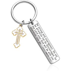Scripture Keychain Christian Jewelry Religion Gifts For Women Positive Keychain Daughter Gifts