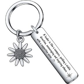 Leadership Jewelry Boss Day Keychain For Mentor Retirement Keychain Leader Thank You Gift