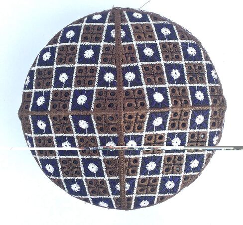 Kufi الرجال للجنسين الجمجمة قبعة ملونة المرأة مصمم الصلبة قبعة اليد المطرزة الكوفي قبعات قبعة صغيرة محبوكة الصيف أغطية الرأس in Kuwait