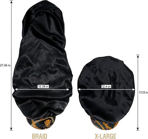 Red by Kiss Visor Bonnet حريري من الساتان الداخلي والخارجي، مقاس واحد يناسب جميع قلنسوة Keyshia Cole وقبعة بيسبول في واحد in Kuwait