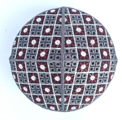 Kufi الرجال للجنسين الجمجمة قبعة ملونة المرأة مصمم الصلبة قبعة اليد المطرزة الكوفي قبعات قبعة صغيرة محبوكة الصيف أغطية الرأس in Kuwait