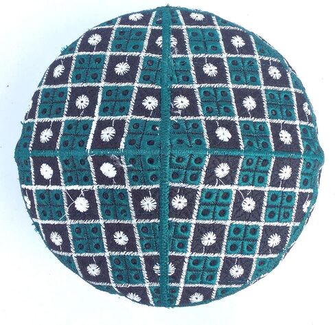 Kufi الرجال للجنسين الجمجمة قبعة ملونة المرأة مصمم الصلبة قبعة اليد المطرزة الكوفي قبعات قبعة صغيرة محبوكة الصيف أغطية الرأس in Kuwait