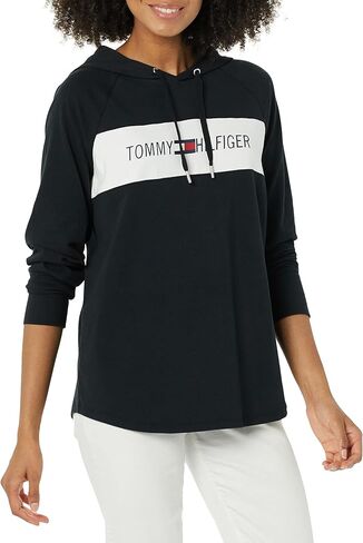 Tommy Hilfiger Women's Long Sleeve Hooded T-Shirt in Saudi Arabia